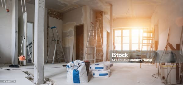 Verlegung von Teppichboden im Büro