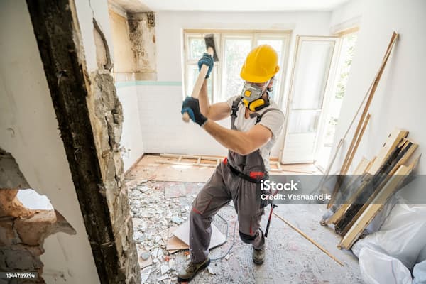 Wandgestaltung mit Akzentfarbe – Schlafzimmer