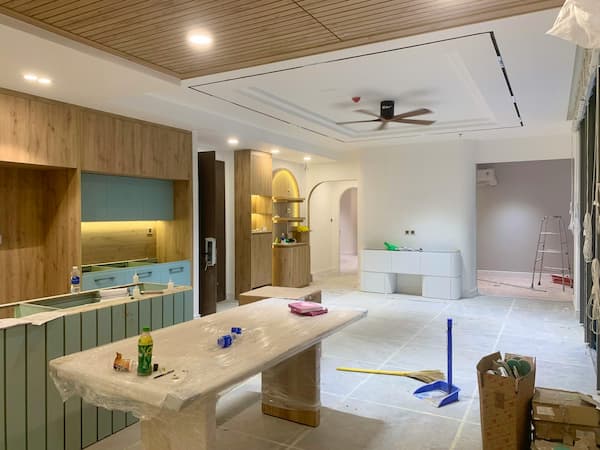 Modernes Badezimmer &ndash; Fliesen in Betonoptik